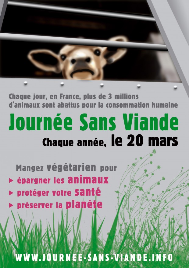 Autocollant Journée Sans Viande