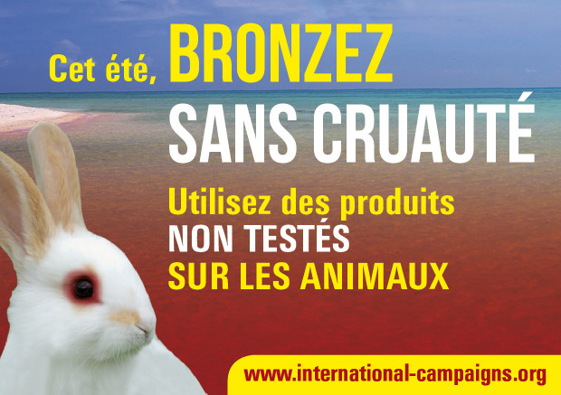 cosmétiques bronzez sans cruauté