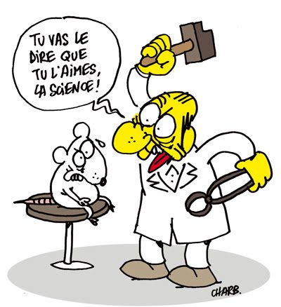 Pour Science et Vie junior : souris de laboratoire ? Même pas mal !
