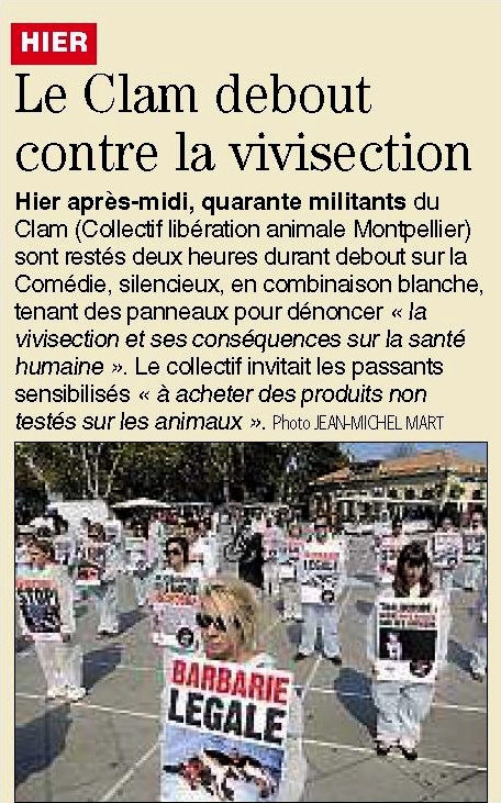 expérimentation animale montpellier