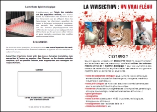 Tract synthétique sur l’expérimentation animale (méthodes substitutives)