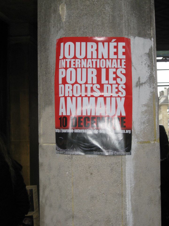 JIDA 2013 Rouen – Pour les droits des animaux