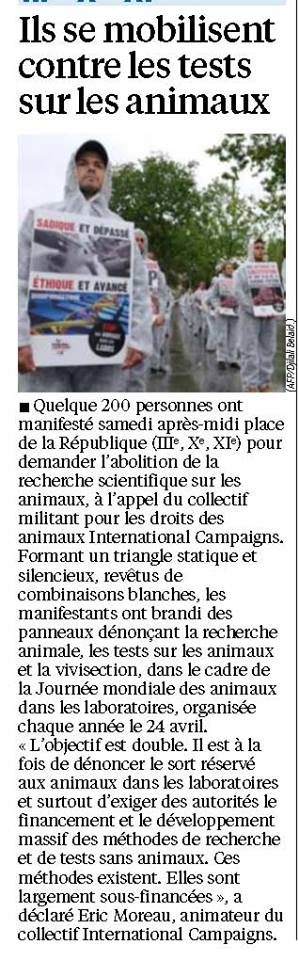 Le Parisien 28.04.14