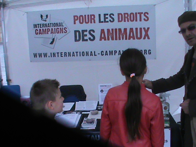 Reims – Samedi 05 juillet – Stand pour les droits des animaux