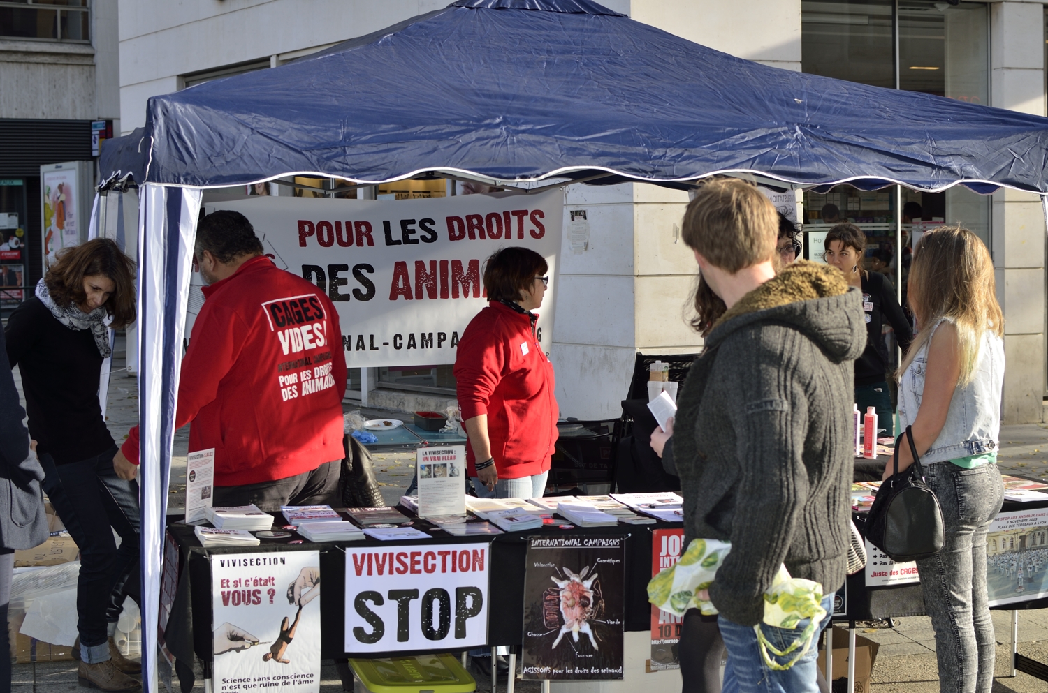 LYON – Samedi 13 décembre 2014 – Journée Internationale pour les Droits des Animaux