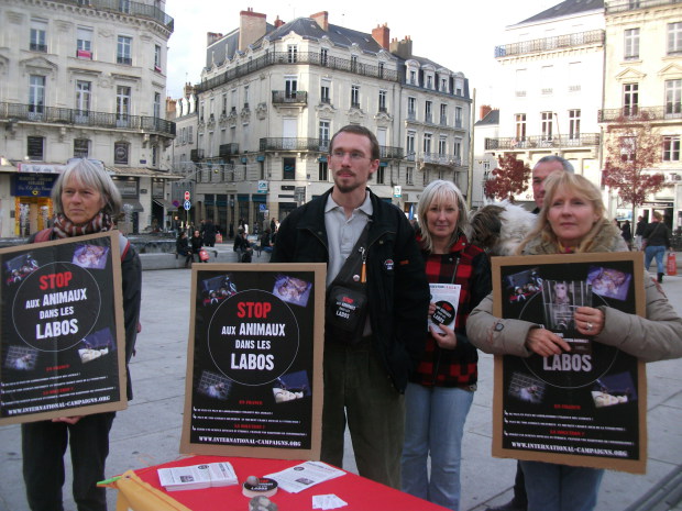 STOP aux animaux dans les labos Angers