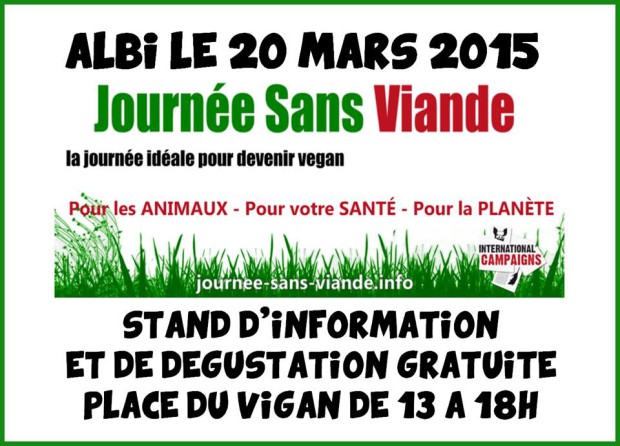 journée sans viande 2015 Albi