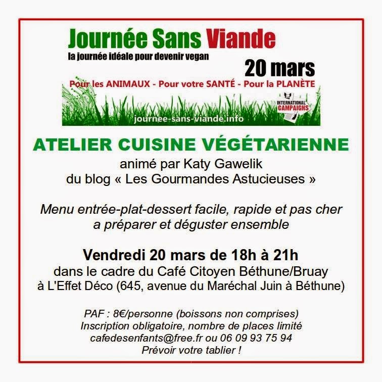 BETHUNE – 20 mars 2015 – Journée Sans Viande