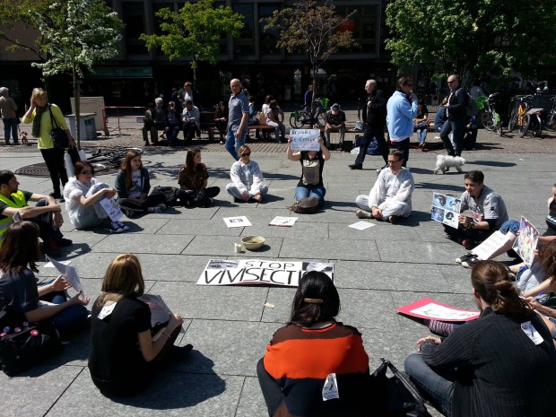 Journée Mondiale Animaux Laboratoires 2015 Strasbourg