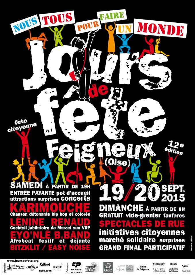 FEIGNEUX (60) – Dimanche 20 septembre – Festival  » Jours de fête »