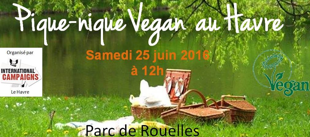LE HAVRE – Pique Nique Vegan – Samedi 25 juin