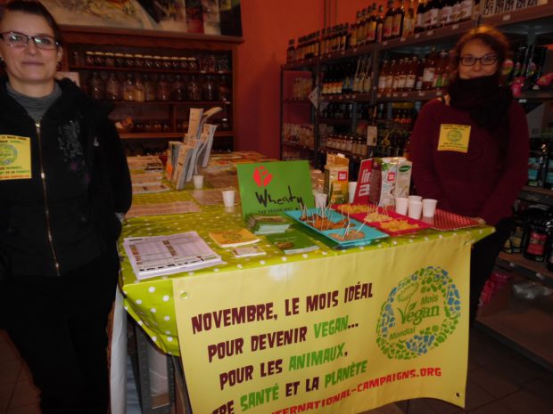 NANCY - Mois Mondial Vegan - Samedi 12 novembre