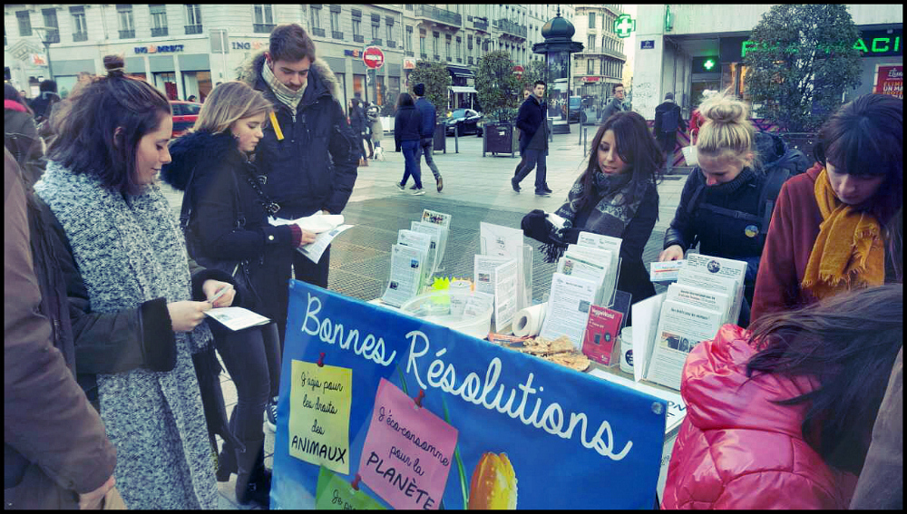 LYON – Bonnes Résolutions Vegan – 07 janvier 2017