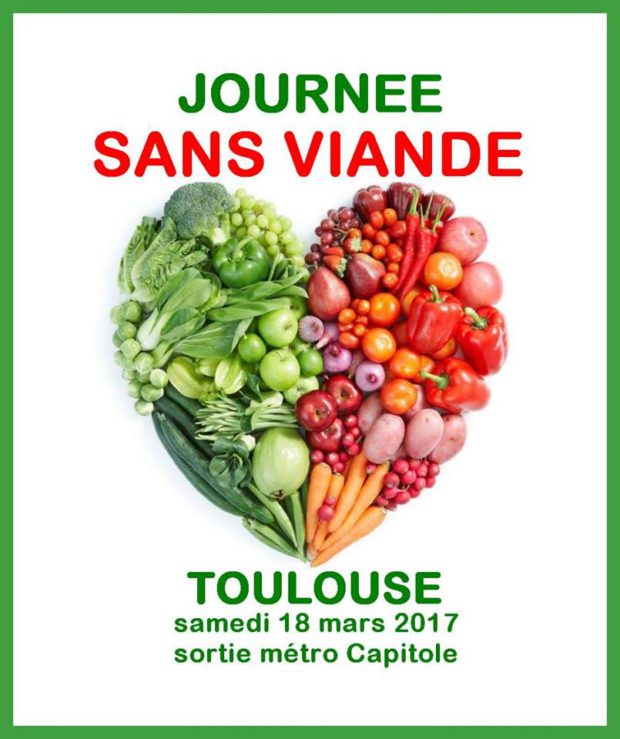TOULOUSE - Journée Sans Viande - Samedi 18 mars 2017