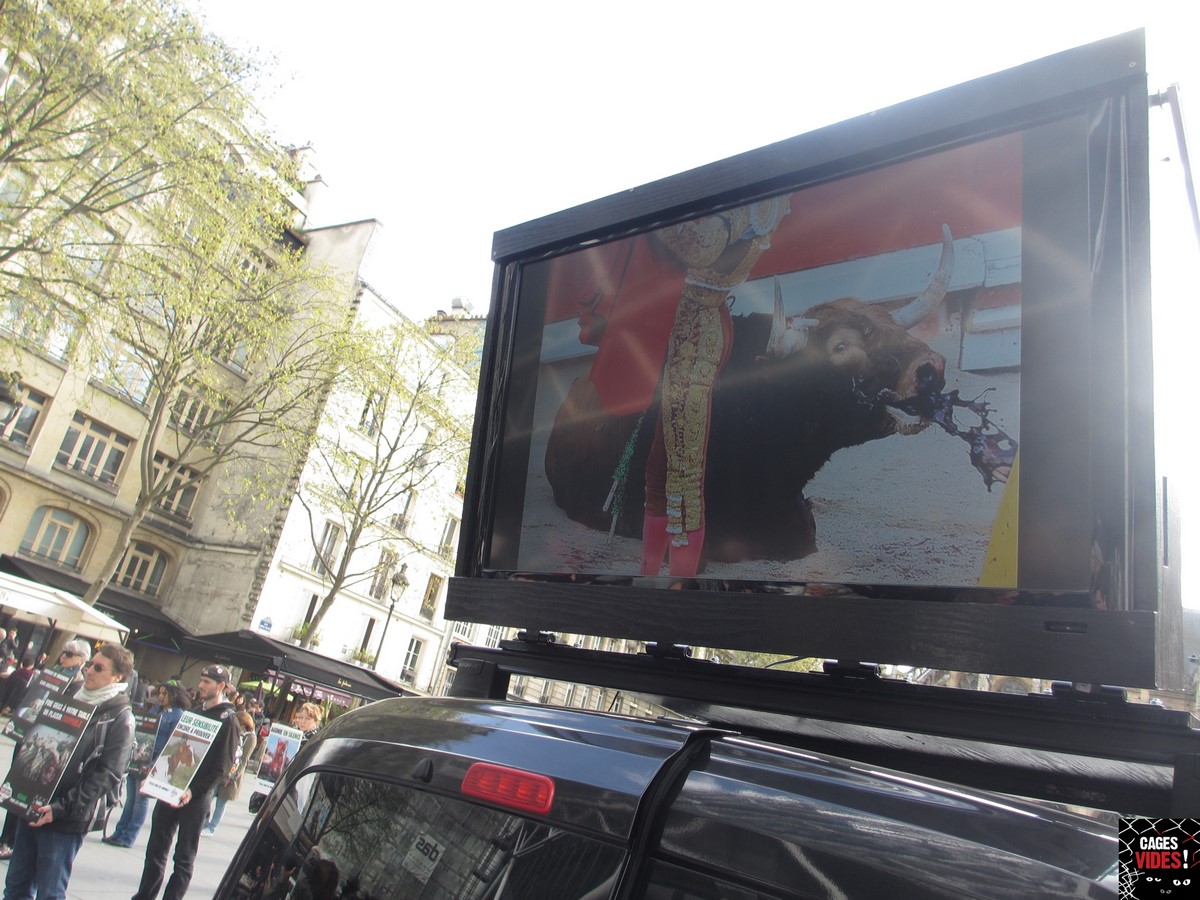 PARIS – Samedi 1er avril – Happening et vidéo-sensibilisation au véganisme
