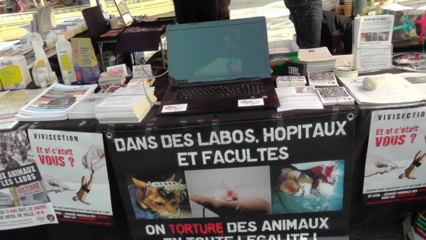 Le Havre - STOP aux animaux dans les labos