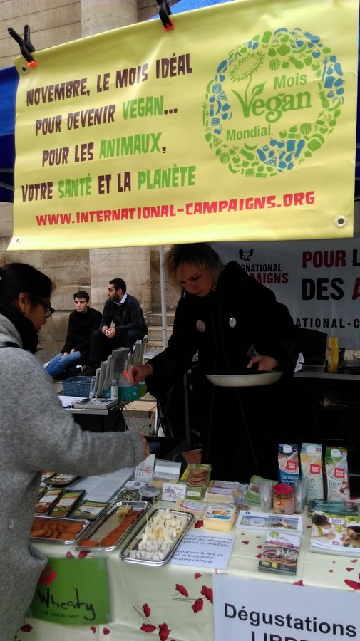 PARIS – Mois Mondial Vegan – Samedi 04 novembre 2017