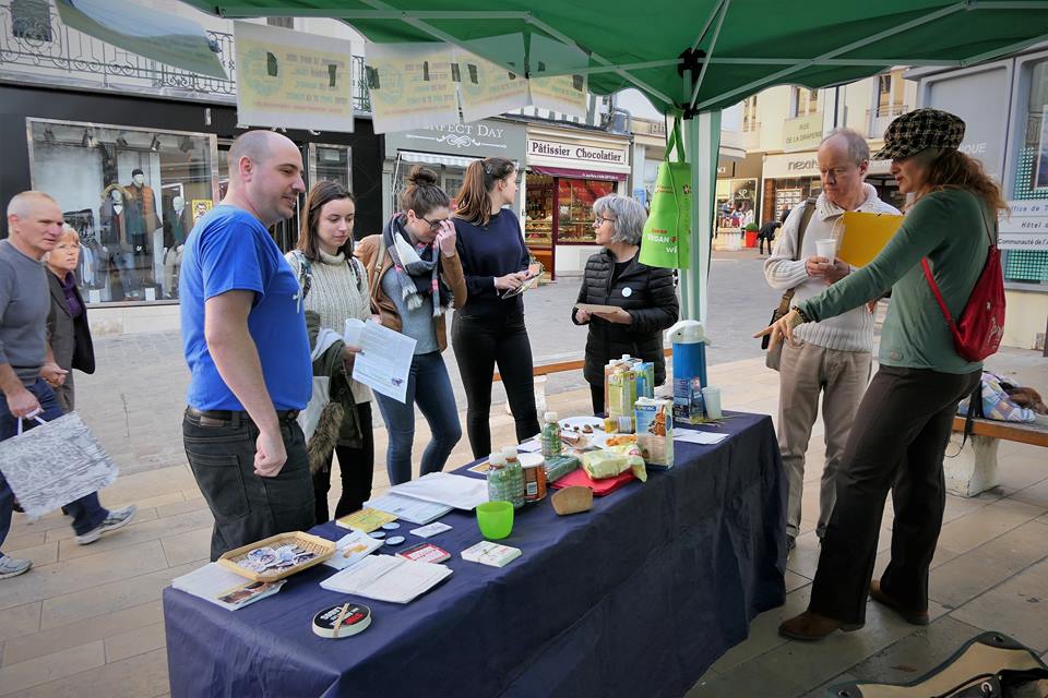 AUXERRE – Mois Mondial Vegan – Samedi 04 novembre 2017