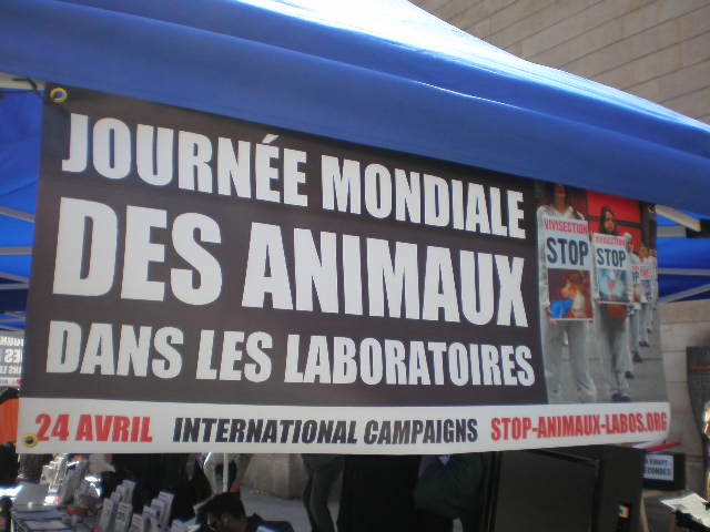 Samedi 24 avril 2021 – Mobilisation virtuelle pour les animaux dans les laboratoires