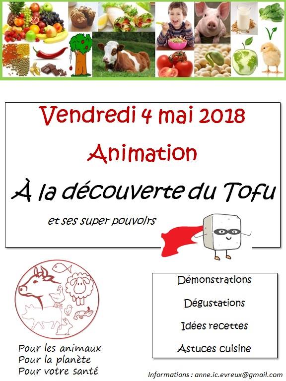 SAINT-ALBAN – Biocoop – Atelier Tofu – Vendredi 04 mai 2018