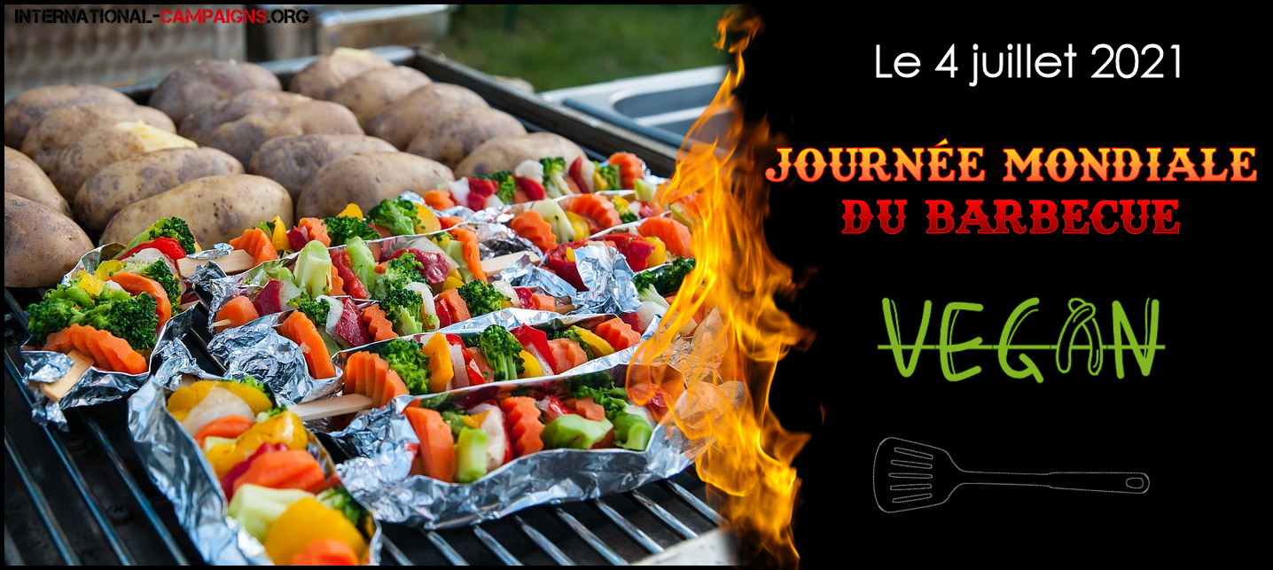 Journée Mondiale du Barbecue Vegan – 04 juillet 2021